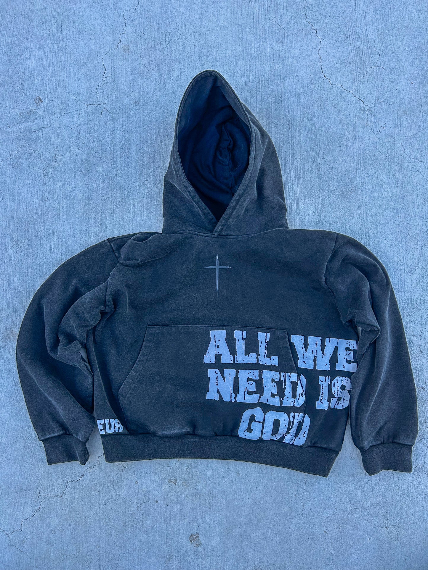 DEUS ACID WASH HOODIE