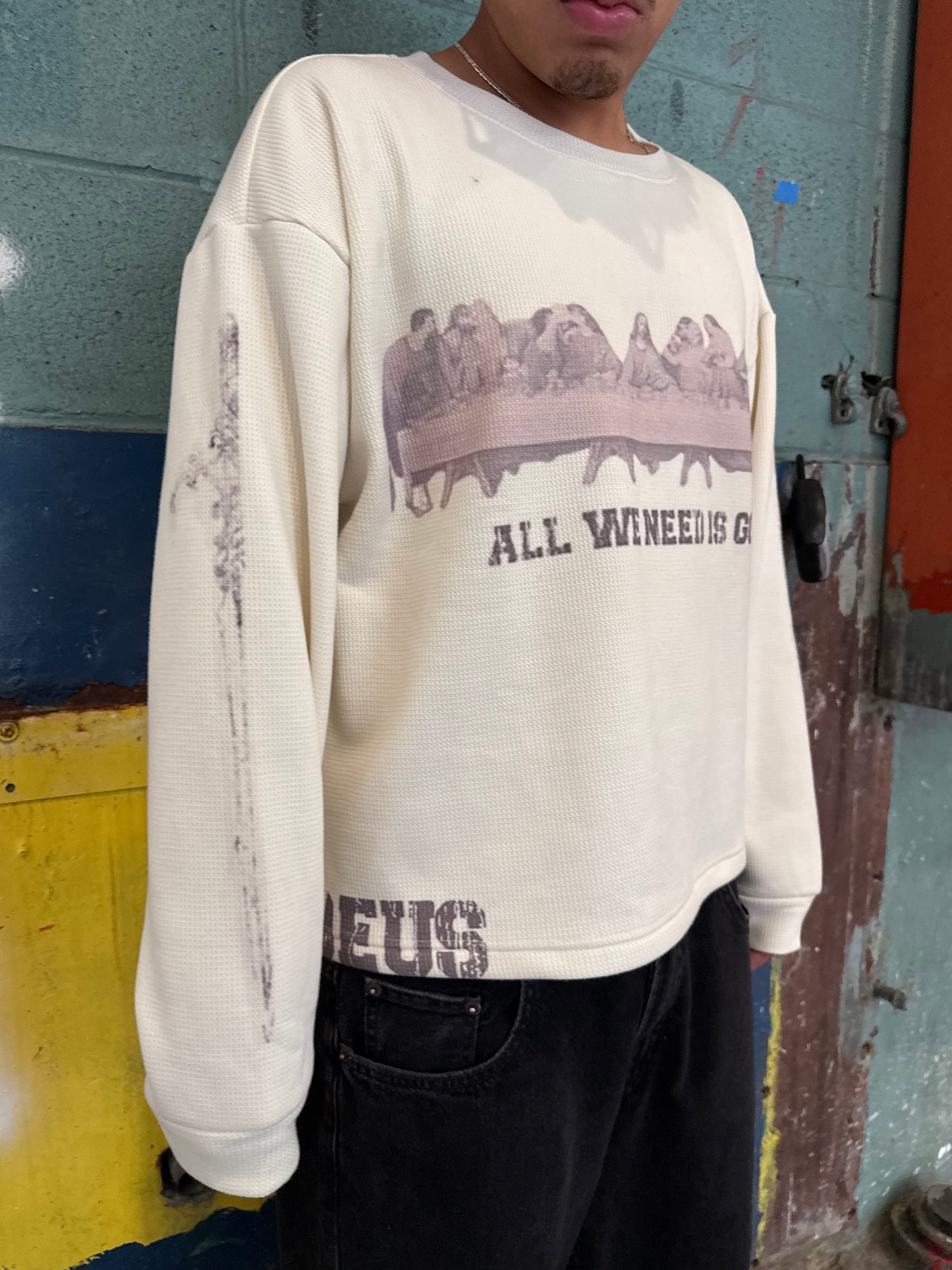 ‘ALL WE NEED IS GOD’ CREME THERMAL